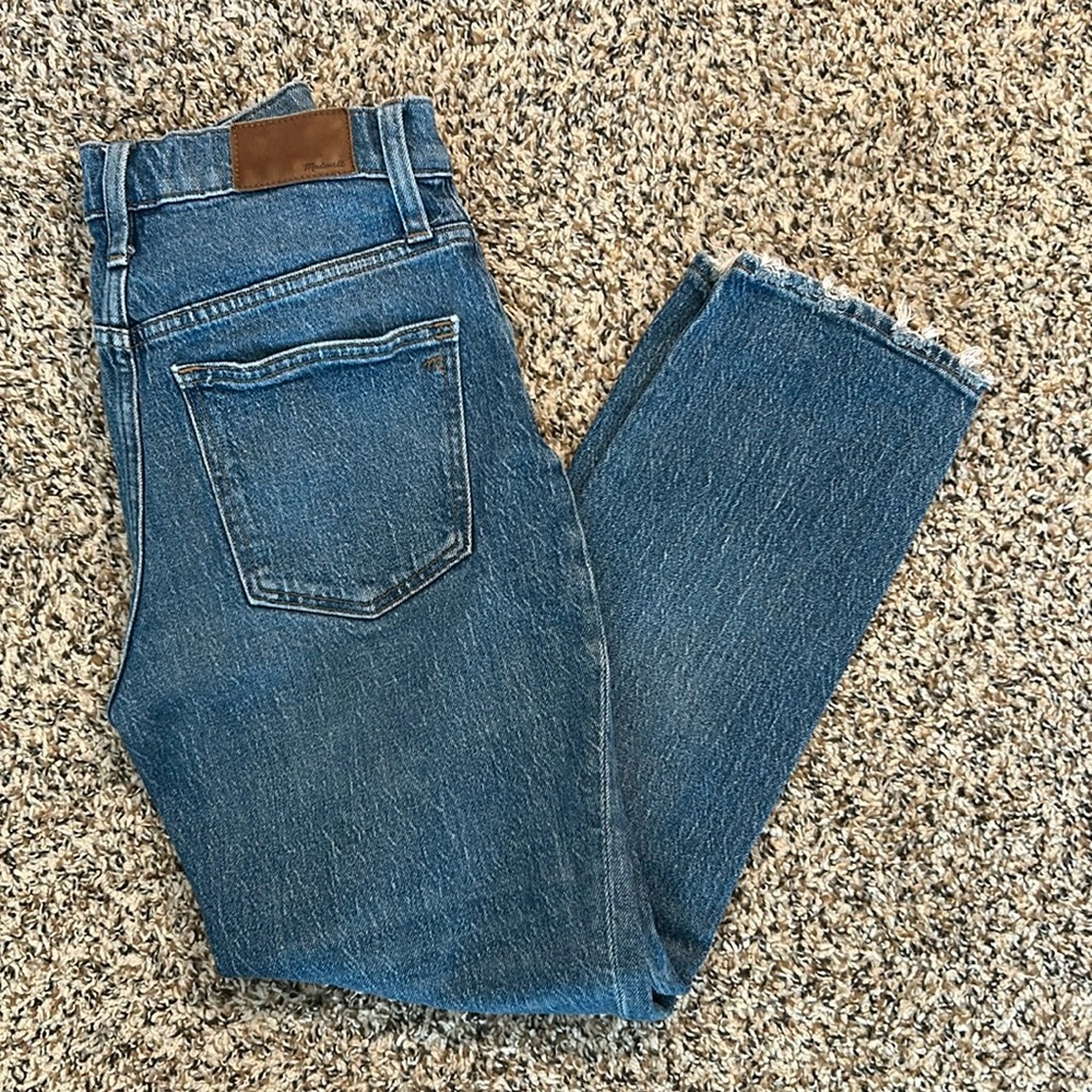 Madewell Jeans | High-rise slim crop boyfriend Jean